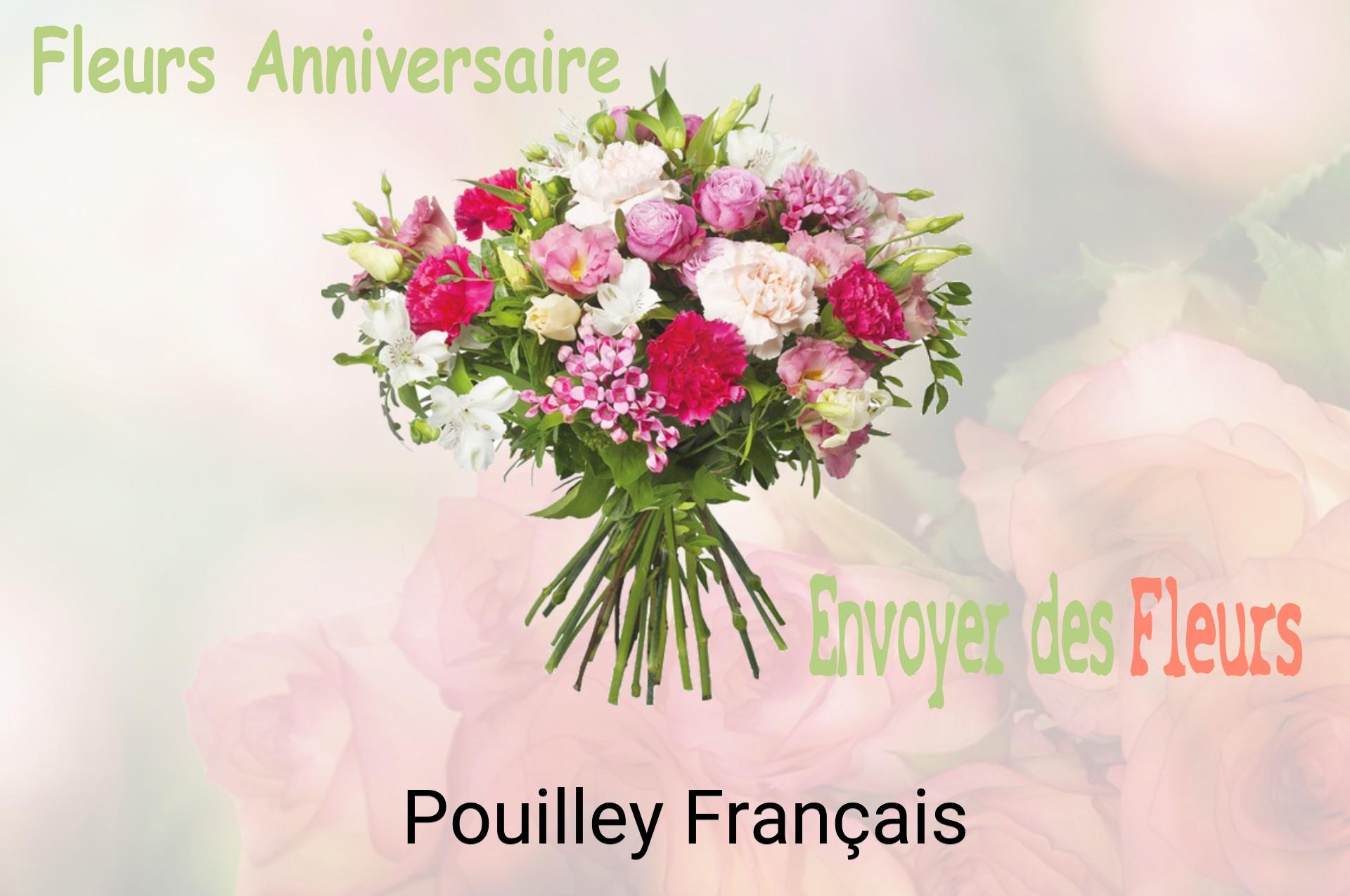 Bouquet de fleurs d’anniversaire livré à Pouilley-Français