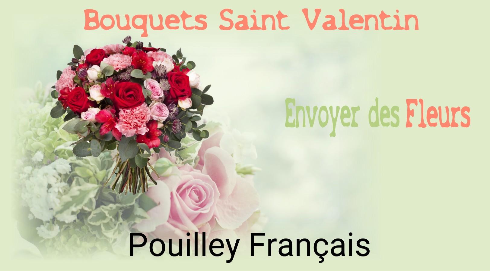 Roses de Saint-Valentin livrées à Pouilley-Français